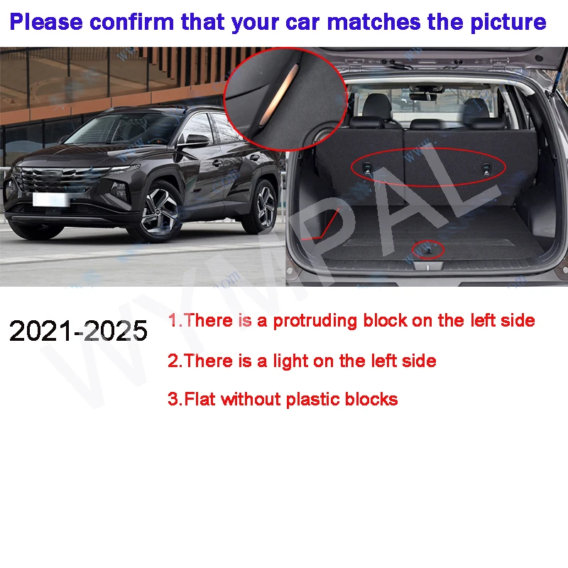 

For Hyundai Tucson 2021 2022 2023 2024 2025 Car Trunk Mat Custom Car Accessories Auto Interior Decoration