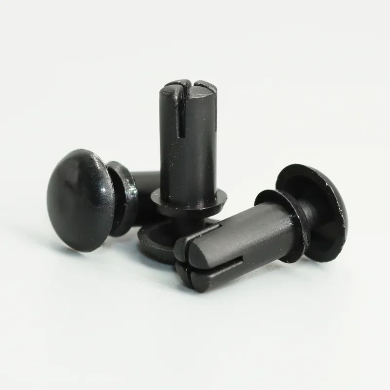 Remache de plástico de nailon tipo R, espaciador de expansión para uñas, Clip de hebilla resistente al calor para fijación de placa base PCB de