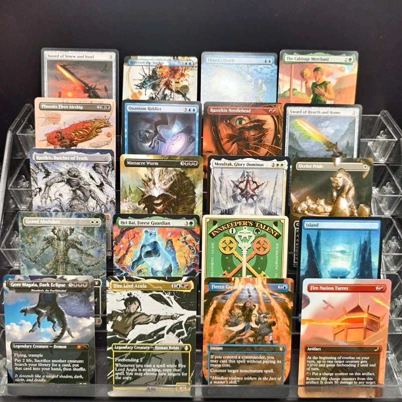 

tcg Proxy Cards English – Custom Art Magic for Commander & Draft Play Black core paper