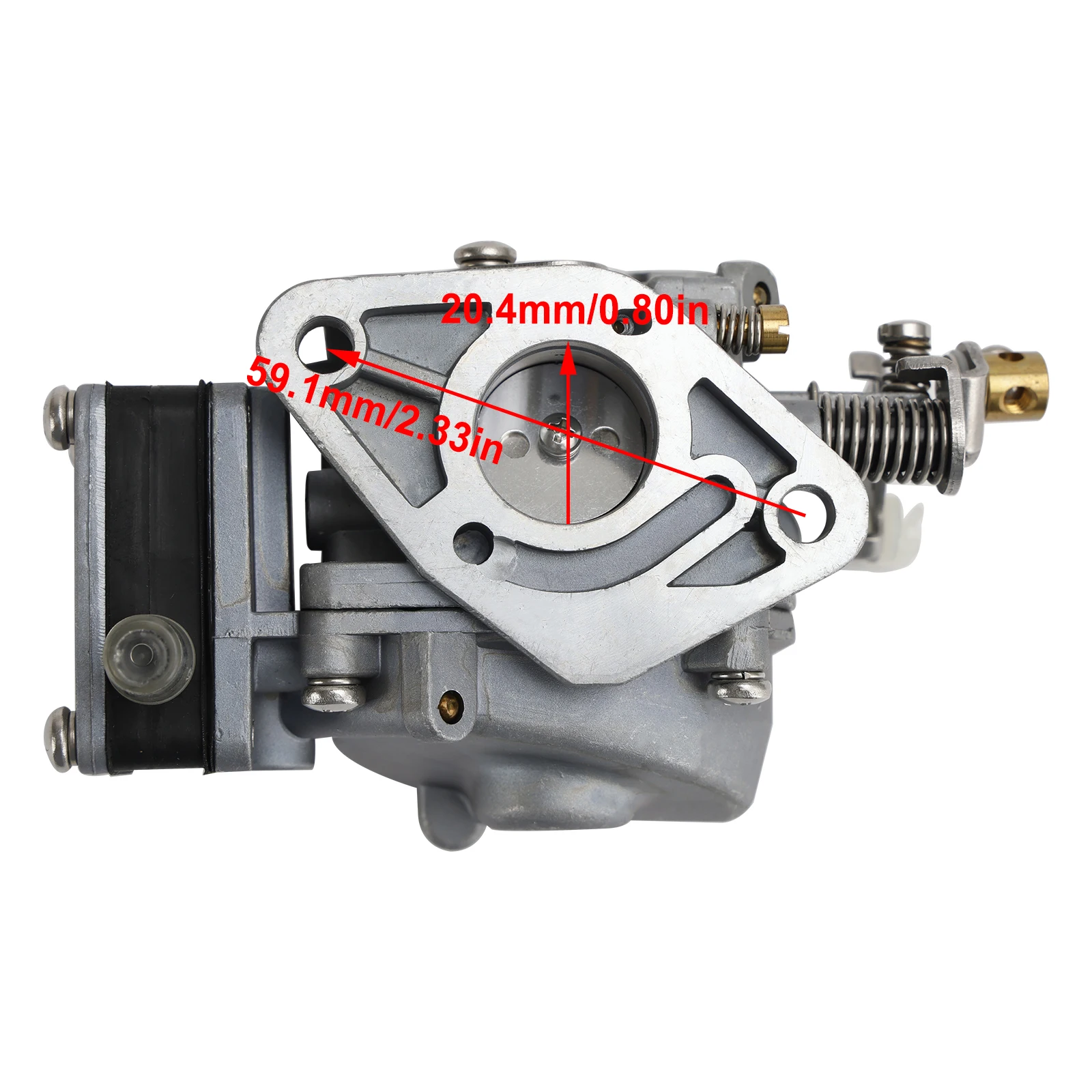 Topteng Carburetor Carb fit for Mercury Marine 2 stroke 4HP 5HP 3303-812648T