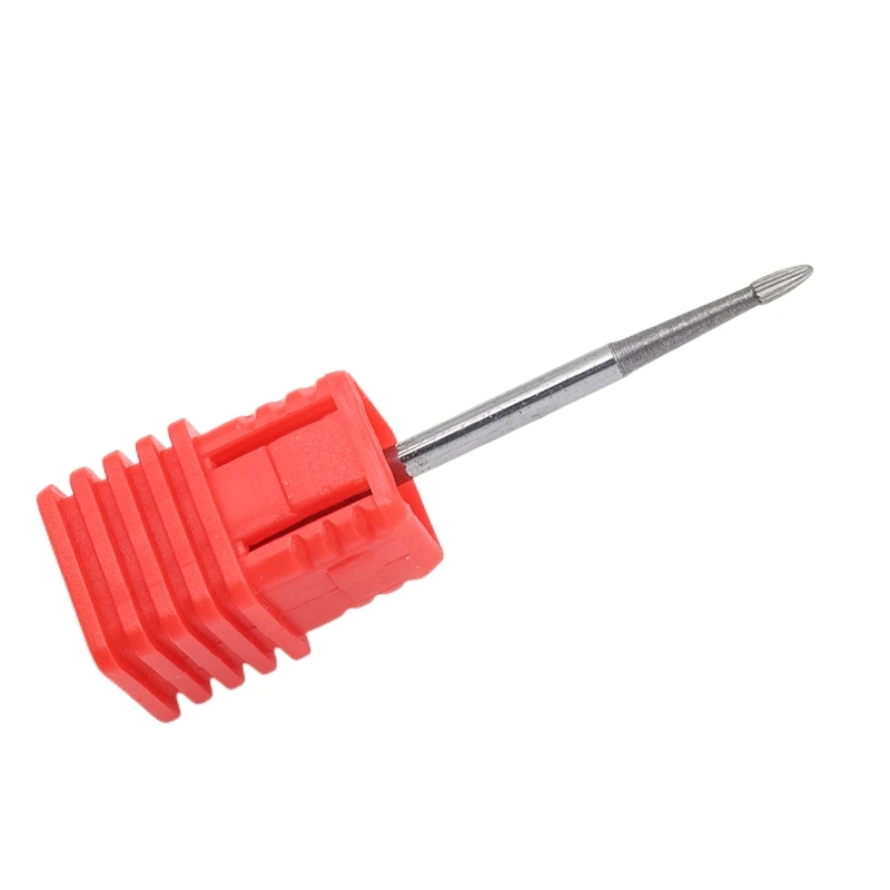 F Cuticle clean carbide nail drill bit 3/32" Rotary Burr Cuticle Clean Bits Milling Cutter For Manicure Nail Drill Accessories