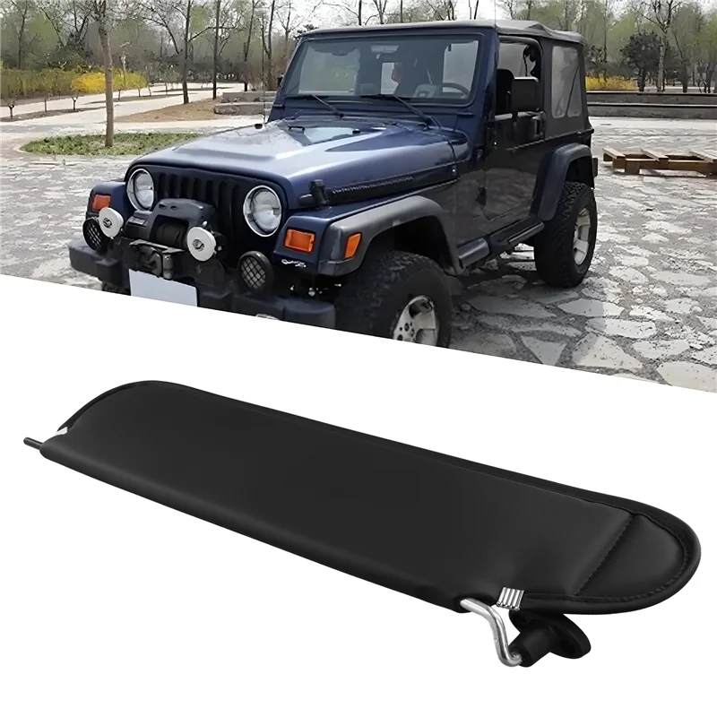 Car Front Sun Visor Sunshade For Jeep Wrangler TJ 1997-2002