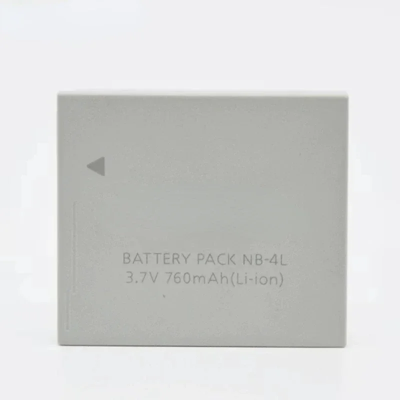 100%Original 760mAh for Canon NB-4L IXUS40/50/55/60/65/70/75/80/100 IXUS110/115/117/120/130/220/230/255 Camera Battery Charger