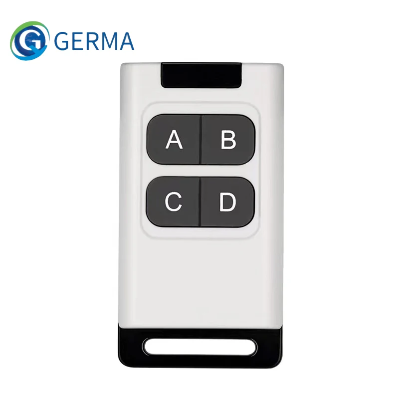 GERMA 4 Channel Cloning RF Remote Control Copy Duplicator Key Fob A Distance Learning Electric Garage Door Controller 433 MHz