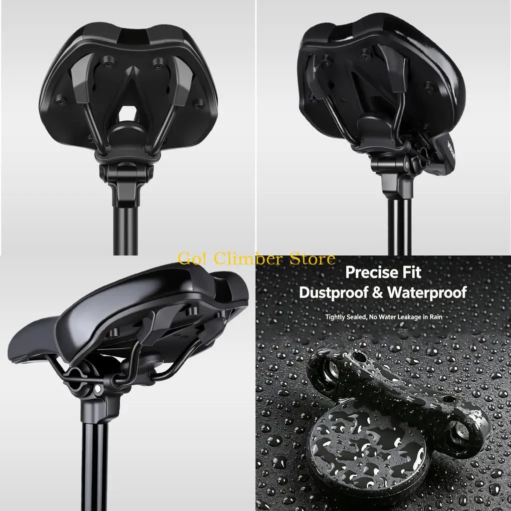 Q84C Under Bike Case with ABS Shell, Security Screw Mount, Single Insert Slot, and Bike Accessory Format for Cycling and Parking
