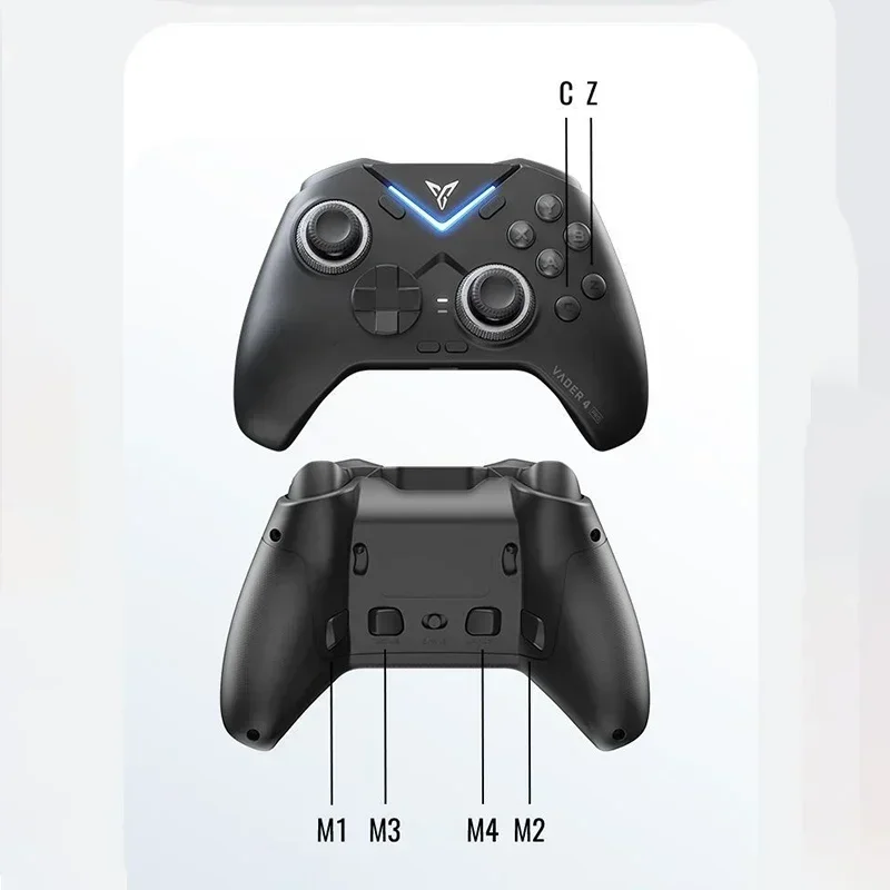 Vader 4 Pro Gaming Controller Wireless Innovation Force-switchable Tirgger Support PC/NS/Mobile/TV Box Gamepad