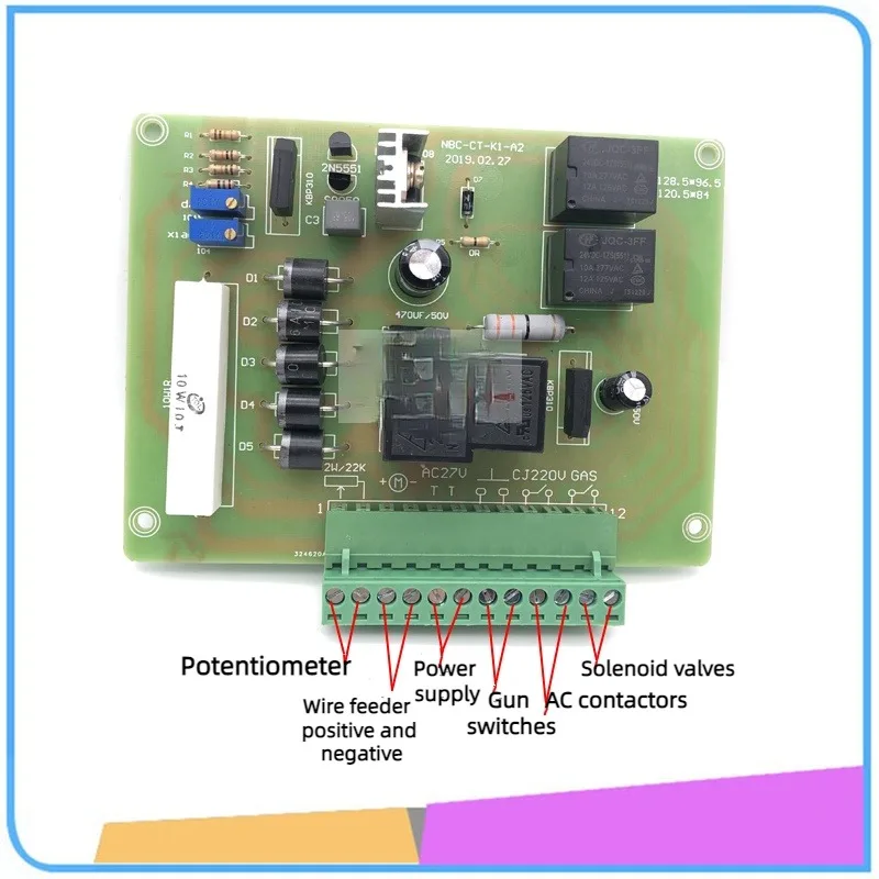 

NBC Tapped Gas Shielded Welding Machine Control Board Modification Main Control Board to Replace the Improved Second Protection