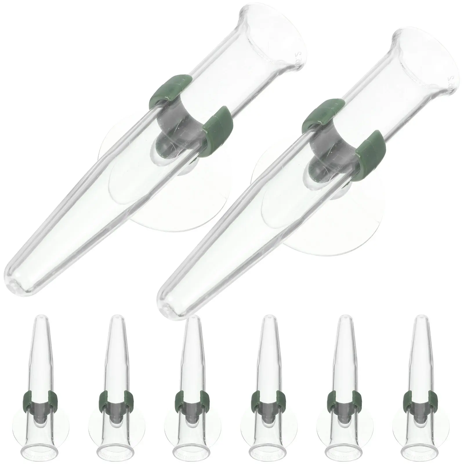 8Pcs Floral Water Tubes Flower Nutrient Vials Lightweight Plastic Flower Preservation Tubes for Bouquet Making Florist Craft