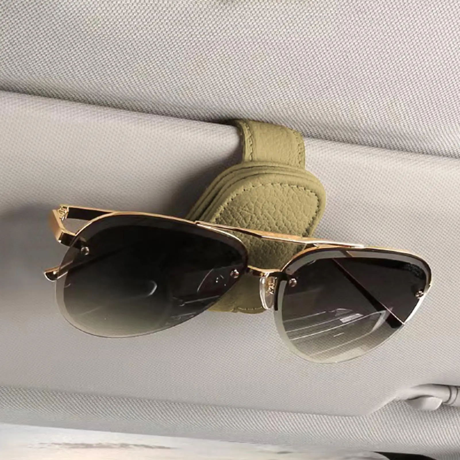 Car Glasses Holders Sunglasses Holders For Car Sun Visor Ticket Card Clip Eyeglasses Mount Vehicle Visor Accessories For Woman