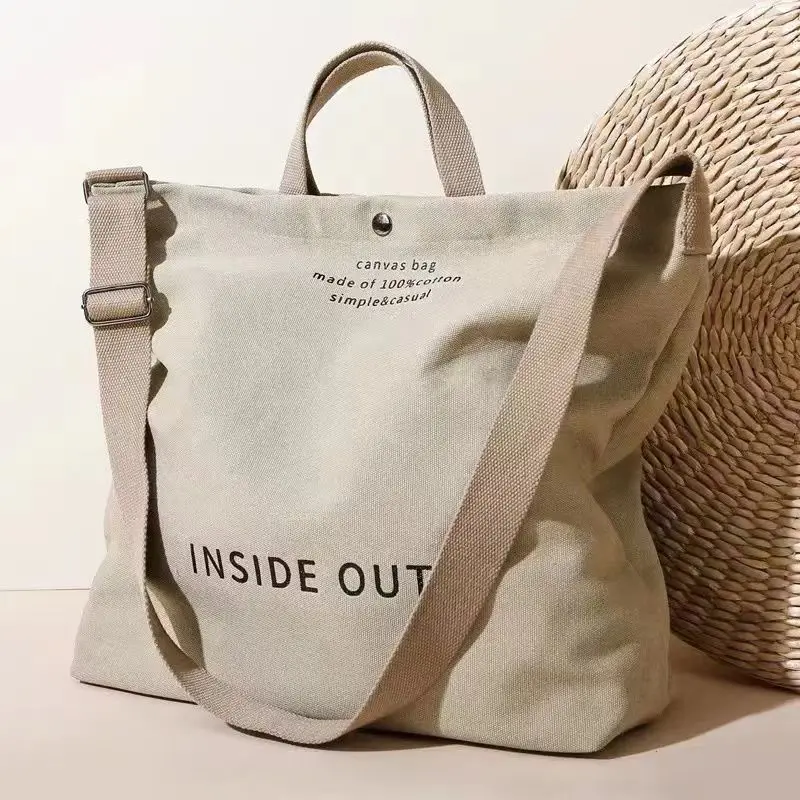 

Men's canvas messenger bag, large capacity commuting