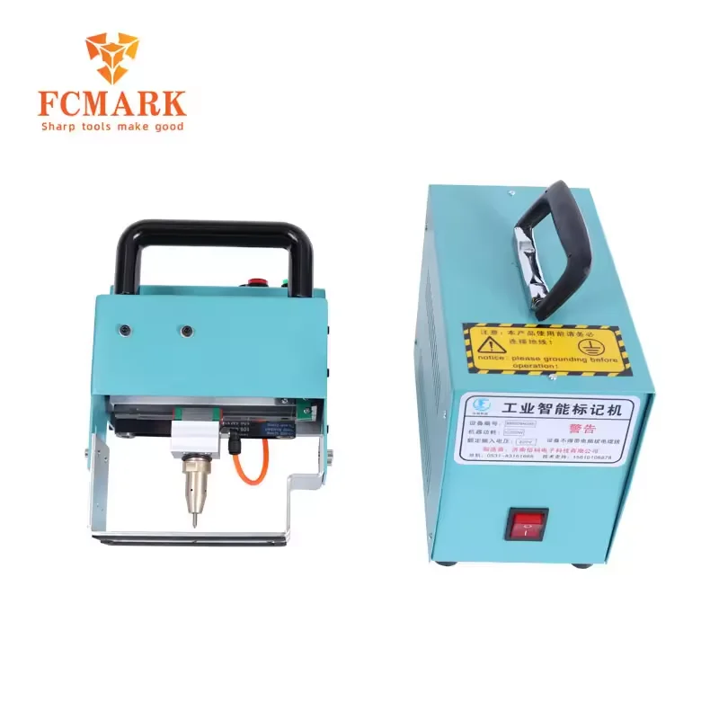 FCMARK UK3080-A Factory Price Handheld Steel Nameplate Vin Chassis Number Dot Peen Metal Engraving Machinery Marking Machine