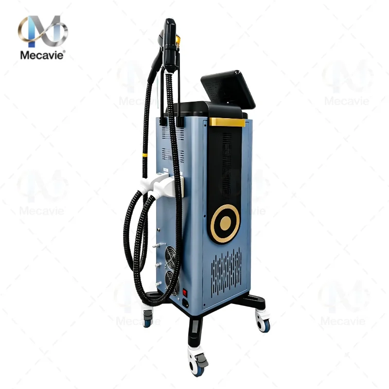 Dual Handpiece Hair Inhibition & Pigment Purification Machine, Inhibit follicle activity to slow body hair regrowth, decompose