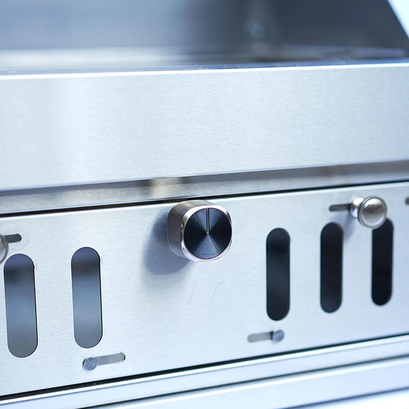 Professional Built-In Stainless Steel BBQ Grill for Outdoor Parties New Arrival with Charcoal Features for Camping