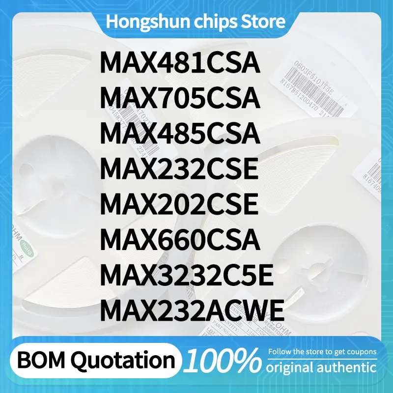 

MAX3082CSA MAX481CSA MAX705CSA MAX1771CSA MAX485CSA MAX660CSA MAX202CSE MAX232CSE MAX232ACWE MAX232EWE MAX3232CSE Standard