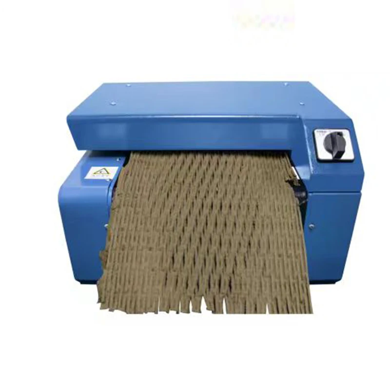 2023 New Paperboard Cutting Machine Carton Box Shredder Machine   for Logistics Cushion Protective