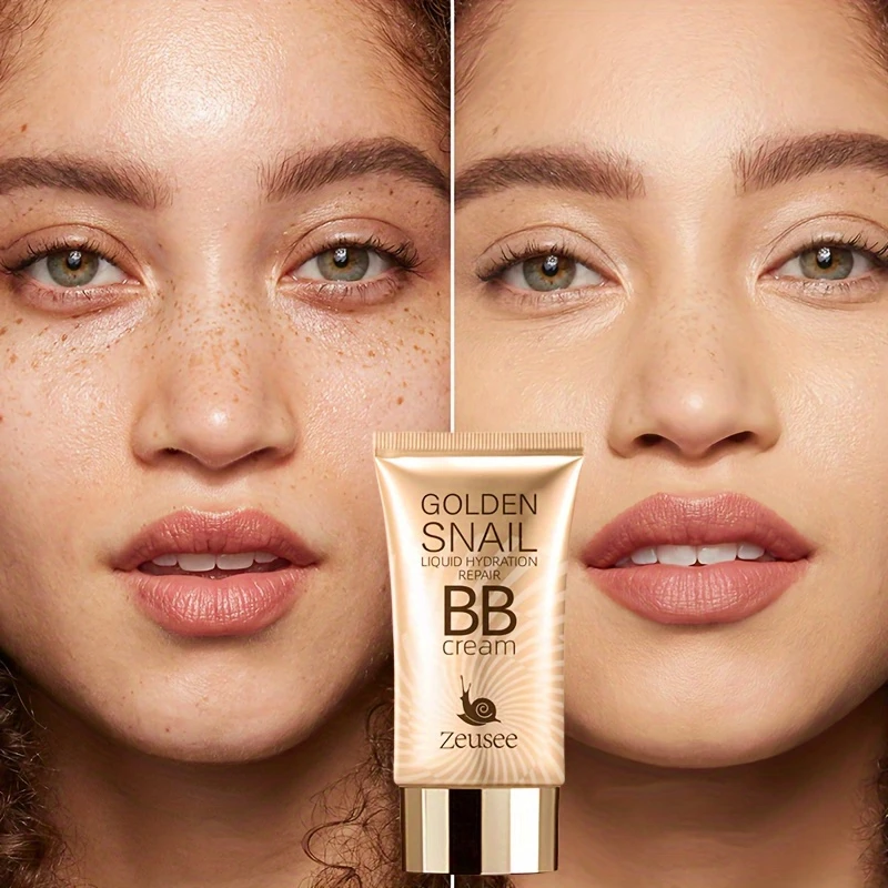 BB Cream Foundation Primer with Moisturizing Matte Concealer Makeup,Complete Coverage Concealer Face Makeup for All Skin Type