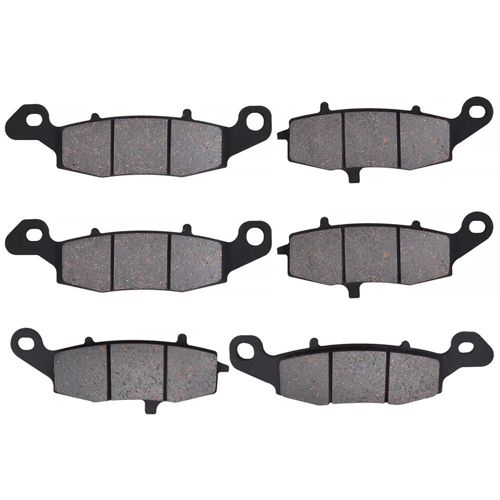 For Kawasaki ZR 750 F (ZR-7) / H (ZR7-S) / KZ 1000 Police (1999-2004) Motorcycle Front Rear Brake Pads Brake Disks