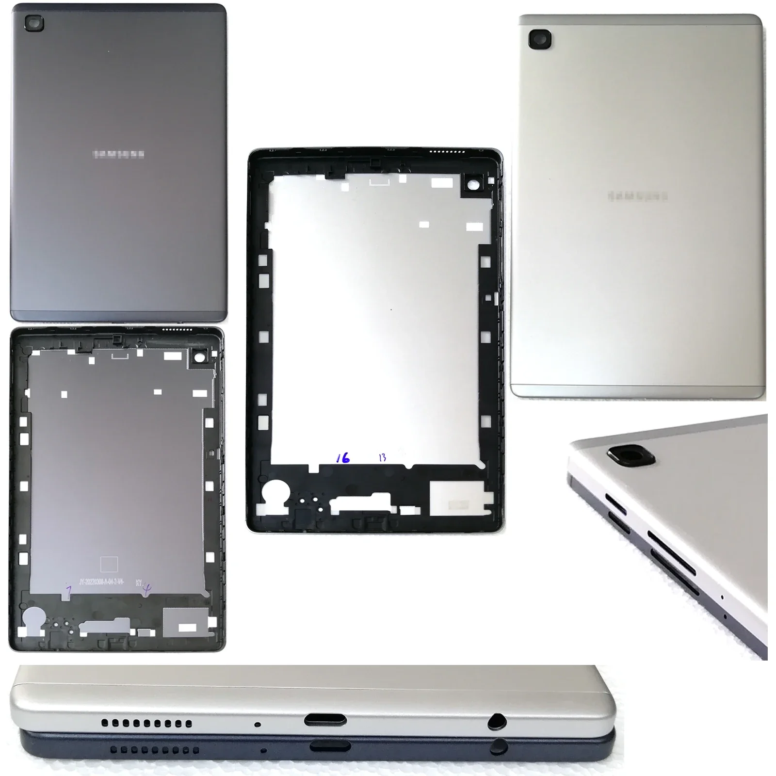 8.7" For Samsung Galaxy Tab A7 Lite SM-T220(Wi-Fi) SM-T225(LTE) Housing Back Door Battery Cover