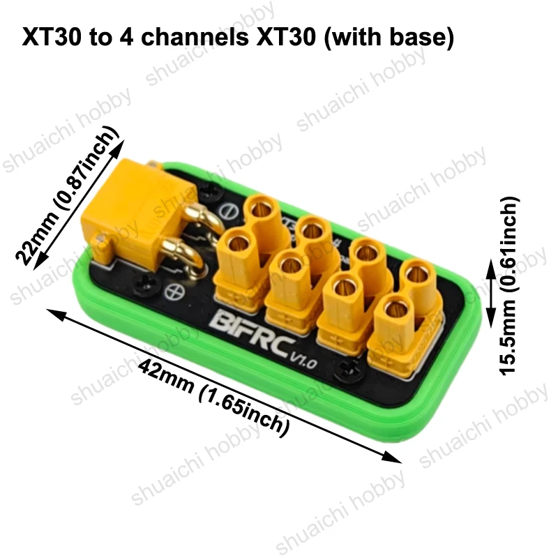 1 個 1 ～ 4 チャンネル電源分配ボード、XT90/XT30 コネクタ付き、200A/30A DIY 高電流 PDB、RC モデルカー/ボート/潜水艦用