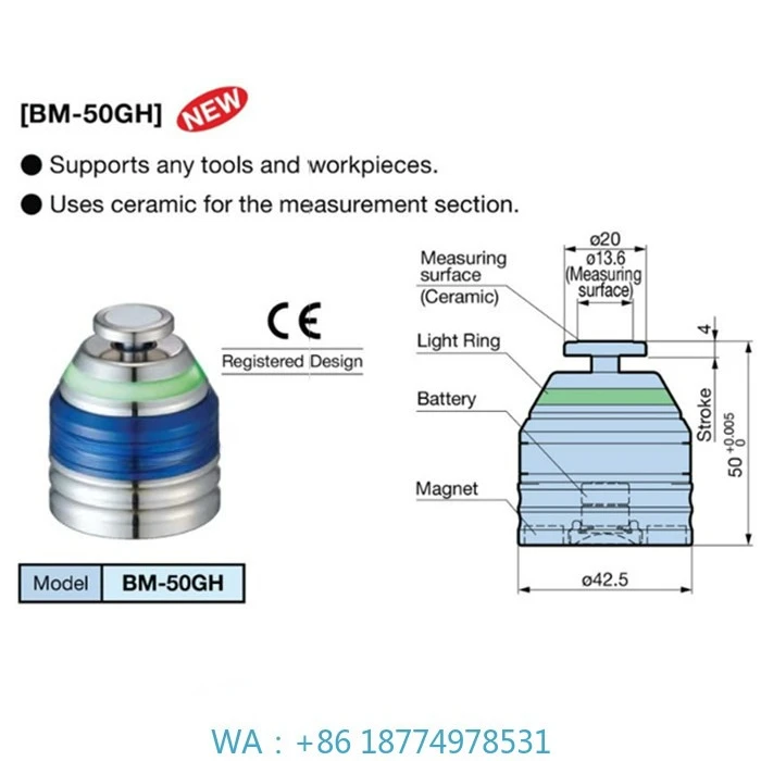 

Finder OEM CE Certified for Any Tools and Workpieces Base Master BM-50GH BM-100GH Big Daishowa Photoelectric Edge