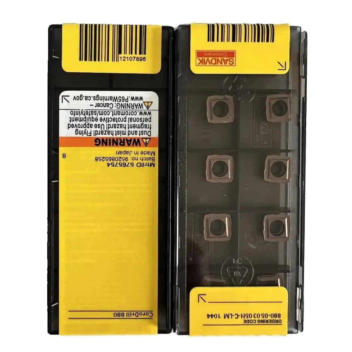 

Original SANDVIK / 880-050305H-C-LM 1044 / Hard alloy CNC Blade 10 Pcs