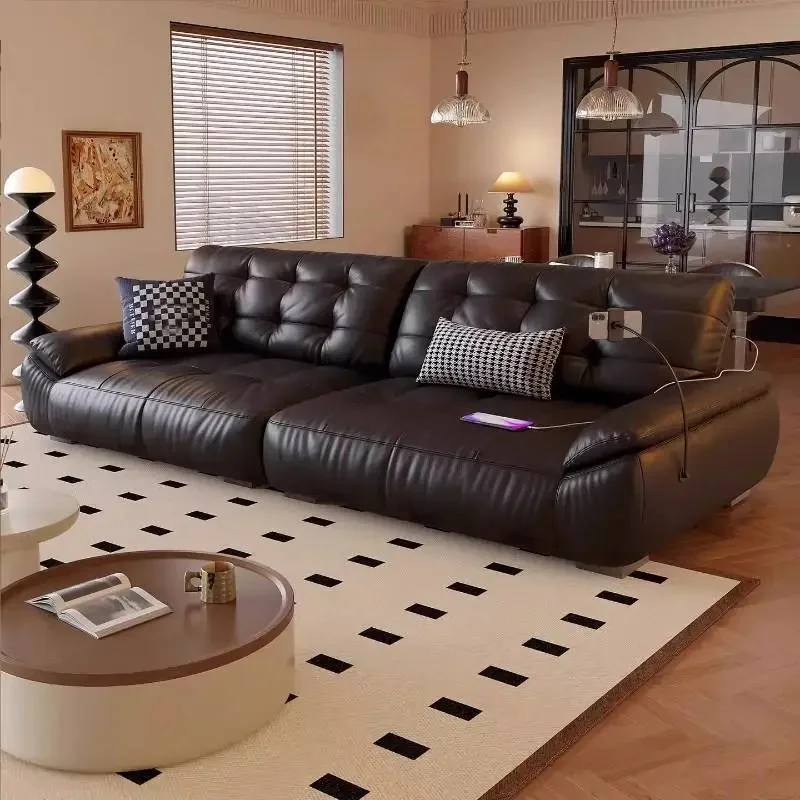 Designer Dark Living Room Sofas Recliner Black Nordic Luxury Living Room Sofas Sleeper Floor Divano Soggiorno Furniture For Home