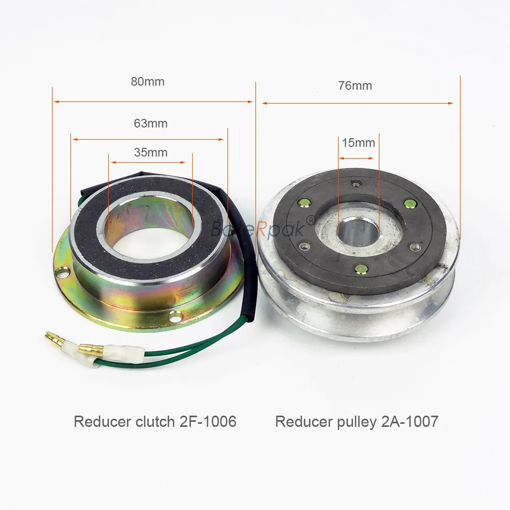 BateRpak Semi utomatic Strapping Machine Reducer Clutch2F-1006,Reducer pulley 2A-1007,Bundling Machine Clutch Brake Disc