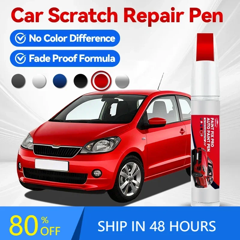 

Ремонтный карандаш для краски (черный) для Skoda Citigo 1990-2025 X247, средство для удаления царапин, аксессуары для авто, DIY