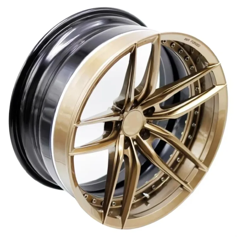 Commercial Wheels & Tires Racing Wagon Wheel Inspired Alloy Forged Wheels