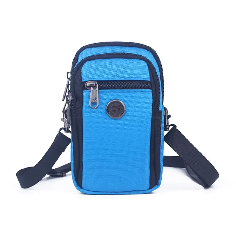 Bolsa de cintura impermeável para homens e mulheres, bolsa pequena oxford, bolsa de cintura esportiva, bolsa multifuncional para celular masculina, nova