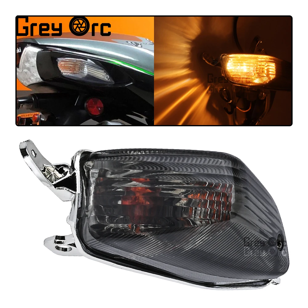 

Motorcycle Rear Turn Signal Indicator Light for Kawasaki ZX-14 ZX-14R ZZR1400 2006-2011 ZX-10R 2006 2007 GTR1400 2008-2021