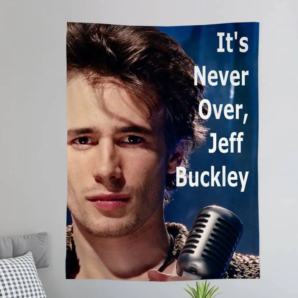 singer songwriter J-Jeff B-Buckley DIY Wall Tapestry for Living Room Home Dorm Decor Wall Art Decor