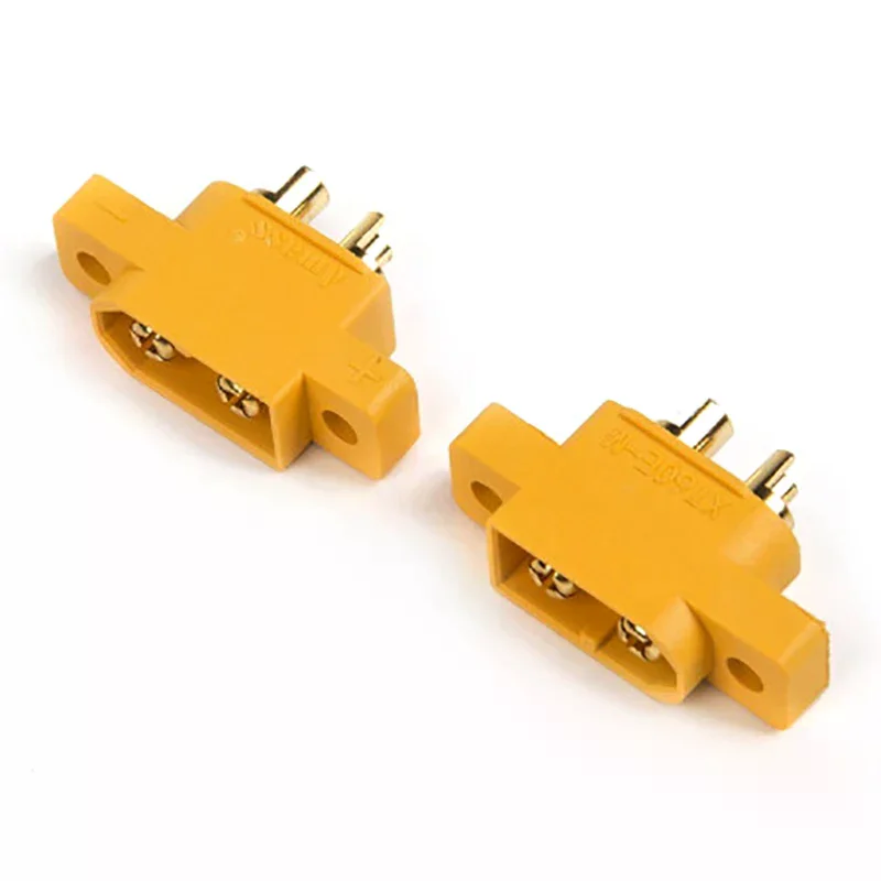 5pcs AMASS XT60E-M Mountable XT60 Male Plug for RC Drone FPV Racing Fixed Board