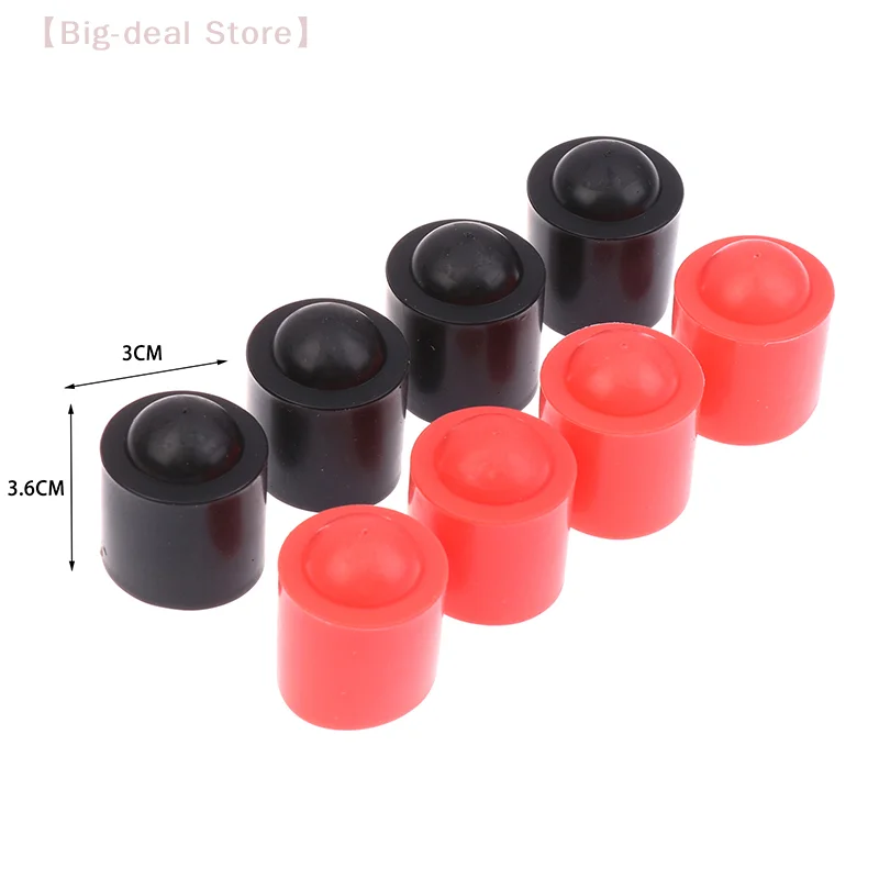【M】10 pçs borracha bilhar cue inferior capa protetora piscina cue vara cue haste protetor snooker capa bilhar cue colisão capa