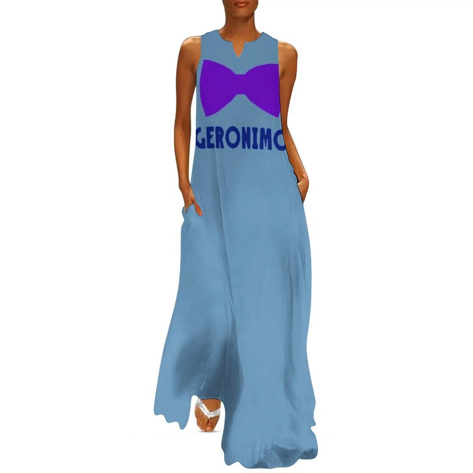 

GERONIMO Long Dress women's elegant loose dresses summer dresses ladies 2025 Casual dresses Bridesmaid dress woman