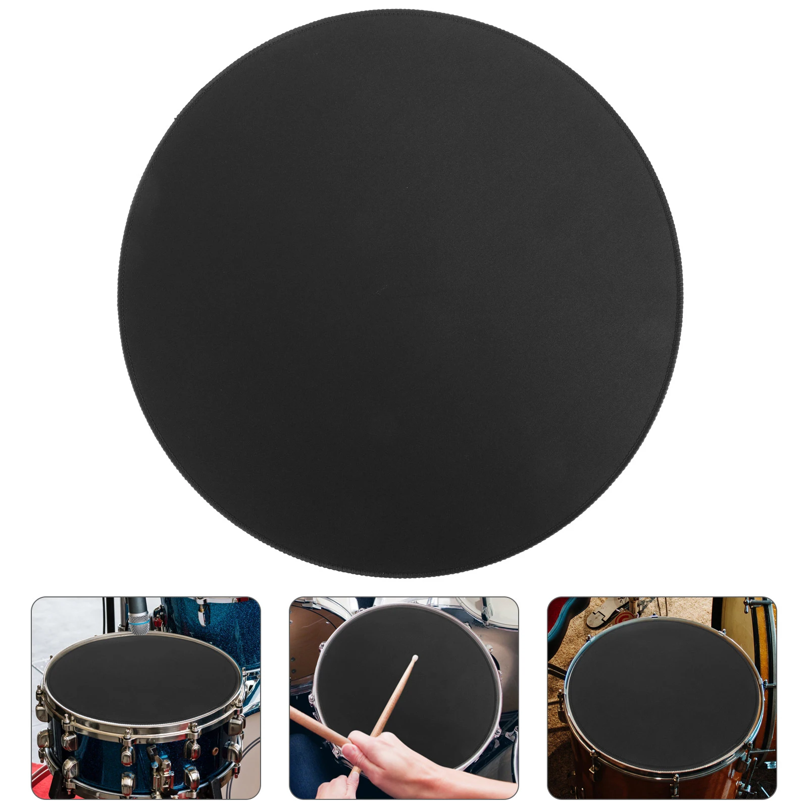 

Drum Silence Pad Mute Replacement Cymbal Sound Dampening For Rubber Dampener Dampeners Muffler Pads