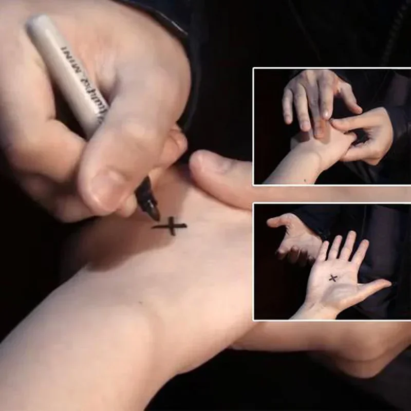 Street Performance Magic Props Ink Marks Transfer Handwriting Transfer Skills Interactive Educational Toys Classic Tricks Gifts