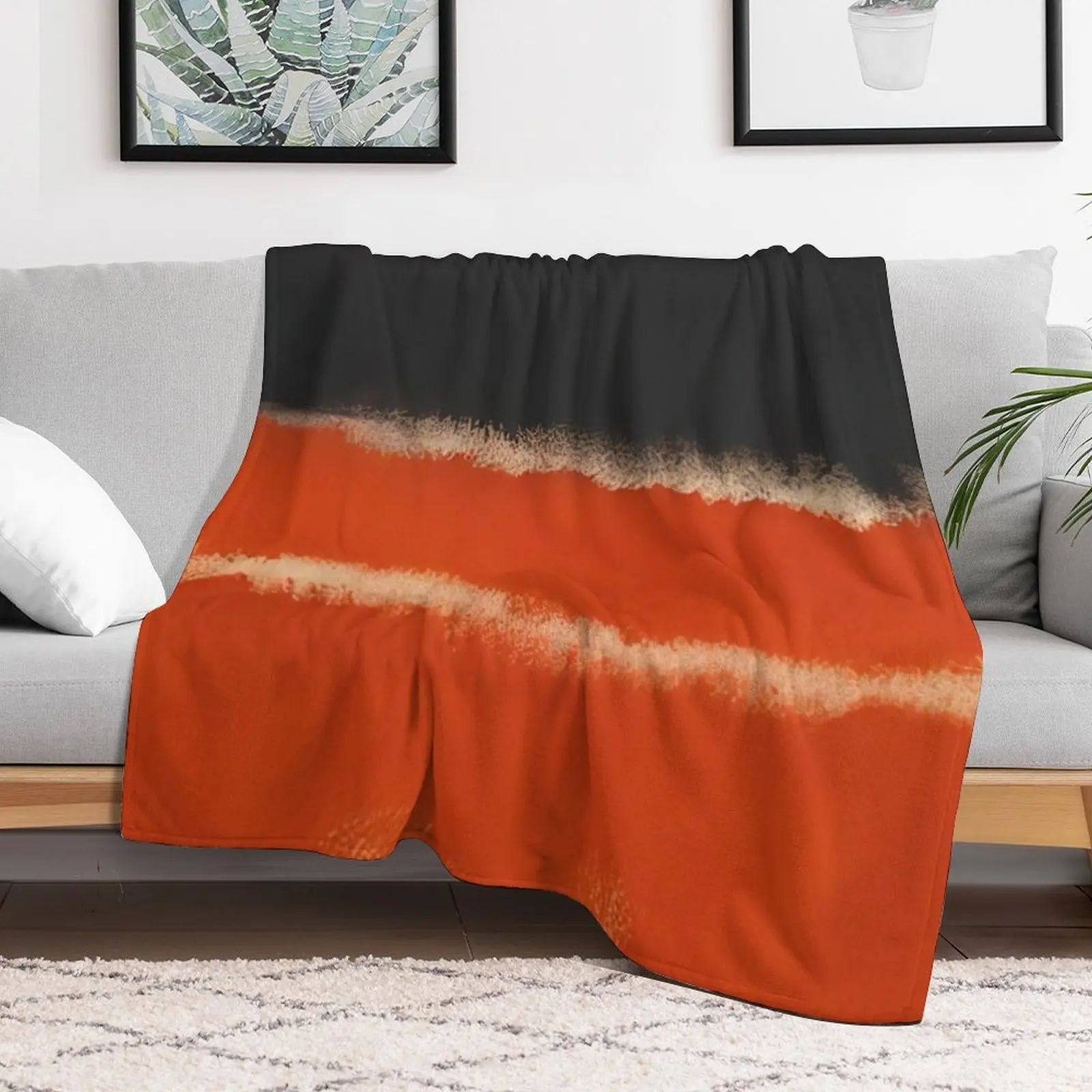Mark Rothko - Red - 1968 Throw Blanket Anti Shedding Soft Fuzzy Blanket for Home