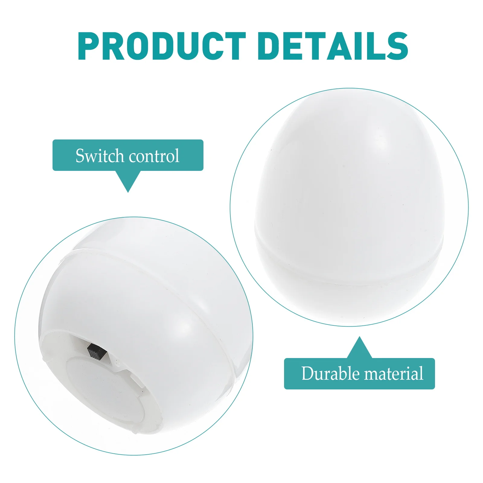 

12Pcs Egg Night Light Eco Friendly Mini Egg Lamps Warm Atmosphere Home Party Festival Decor Party Lamp Festival Night Lamp