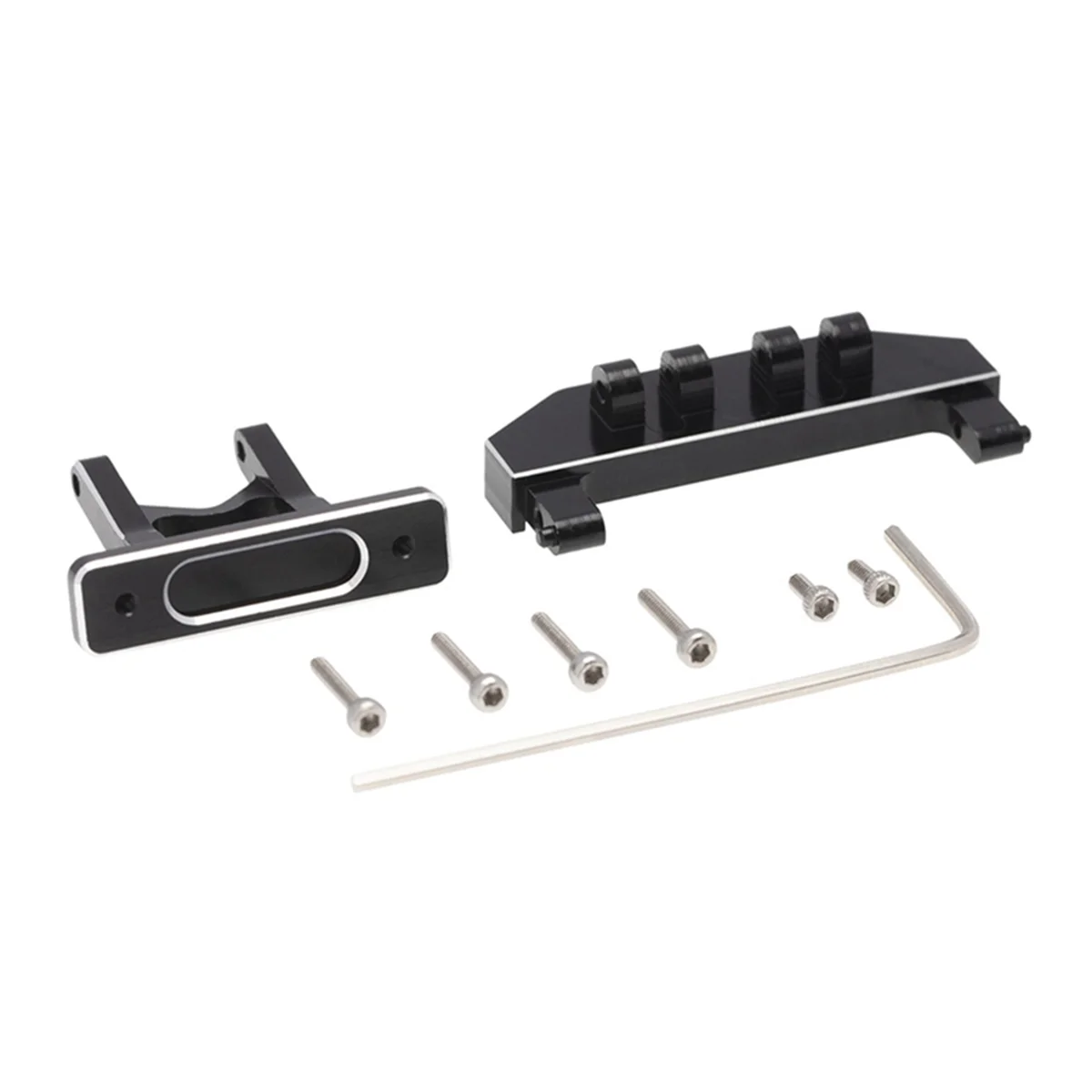 Задняя опора из алюминиевого сплава для Axial SCX24 90081 1/24 4WD