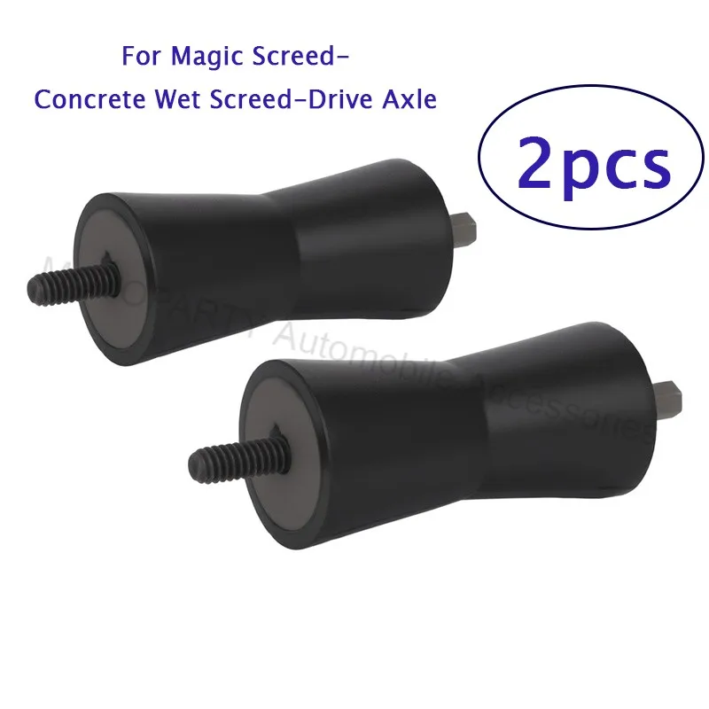 2-1-pieces-pour-equipement-en-beton-magic-screed-hd7070-axe-d'entrainement-en-caoutchouc-pour-beton-humide