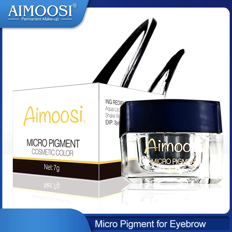 

AIMOOSI Semi-Permanent Makeup Pigments High-Intensity Eyebrow Eyeliner Tattoo Pigments Microblading Pigments PMU Tattoo Supplies