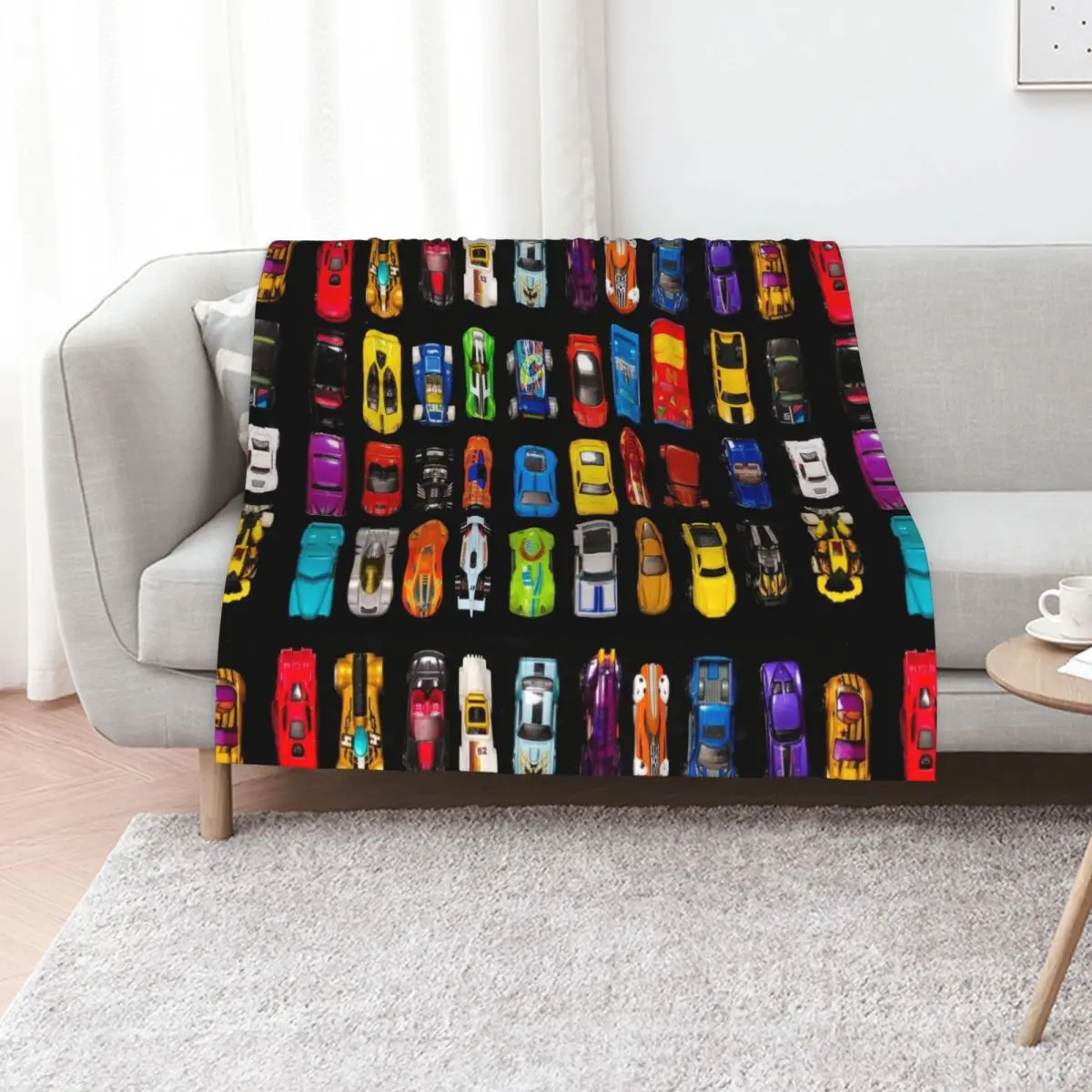 More Cars Throw Blanket warm for winter heavy to sleep Flannel blankets and throws decorative sofa bed Blankets