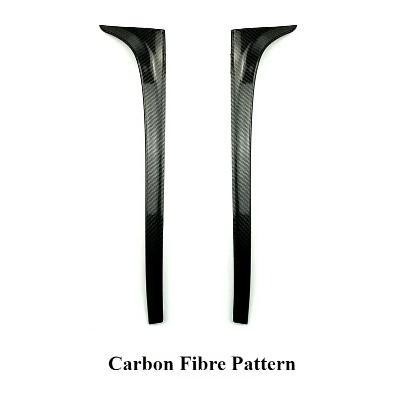 2pcs Rear Window Side Spoiler Wing Trim Lip Canards Splitter For Volkswagen VW Golf 7 MK7 Rline 2014 2015 2016 2017 2018
