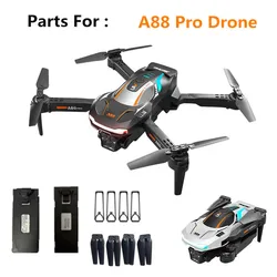 A88 Pro Drone Accessories Battery 3.7V 1800Mah 3600mah /Propeller Blade / A88 Pro Drone Parts A88 Pro Drone Battery