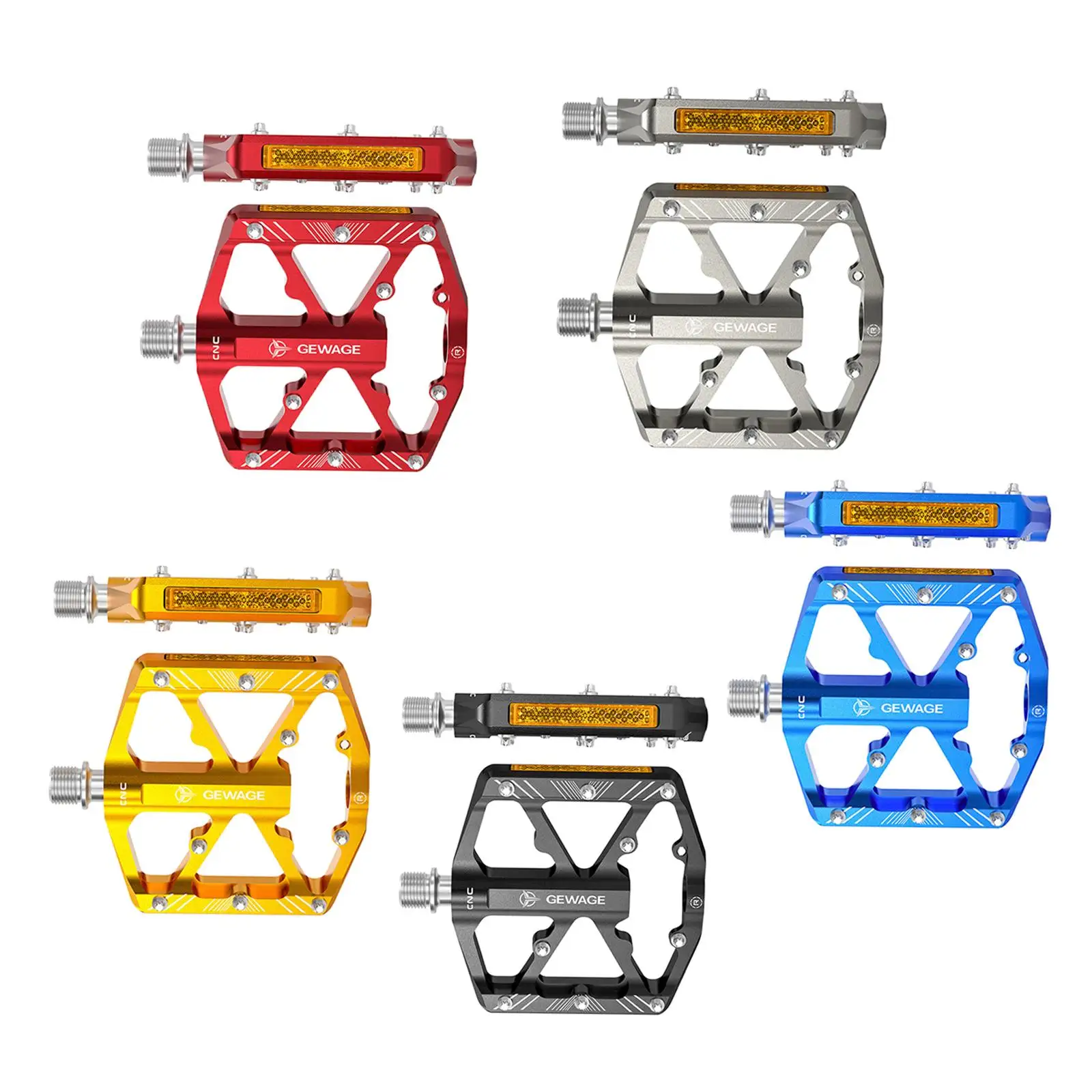 

Педали для горного велосипеда, дорожные MTB велосипедные аксессуары, нескользящие, широкие, плоские