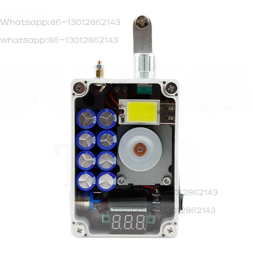 دليل Gerador de carregamento USB portátil acrilico Equipamento de acampamento acessorias ao ar libro أداة الطوارئ #1