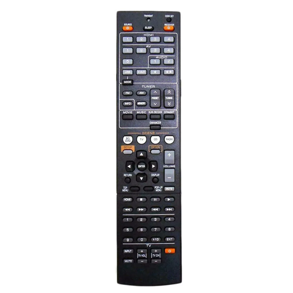 New Replacement Remote Control For YAMAHA RX-V683 RX-V683BL RX-A770 RX-A870 RX-A880 AV Receiver