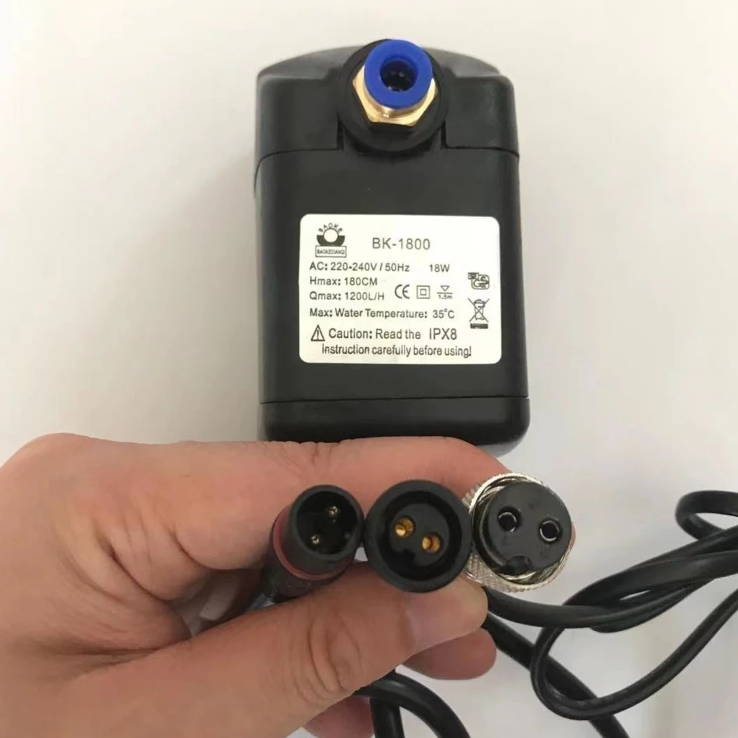 1 قطعة HG-390 مضخة مياه XINDIE XD-18 CNHW HG-410 رذاذ مروحة مضخة مياه bk-1800