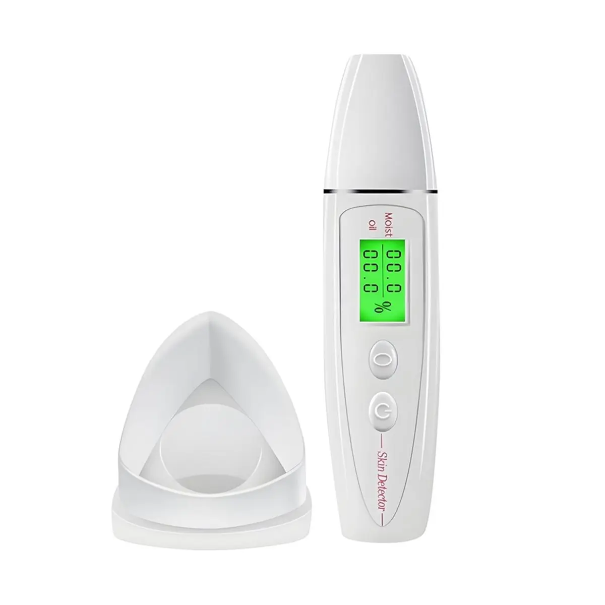 [Vend for]Skin Hydration Tester, Portable Skin Moisturizer Water Oil Tester ,Digital LCD Smart Display Skinly Hydration for Face